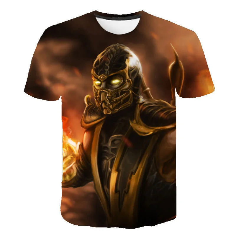 T-shirt MORTAL KOMBAT , Différents Modèles unisexe (3)