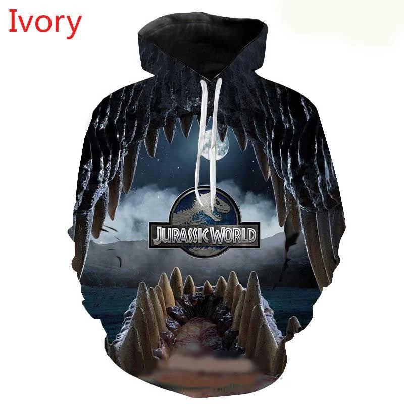 Jurassic Park 3d Hoodie imprimé Sweatshirt Fashion (différent modèle)