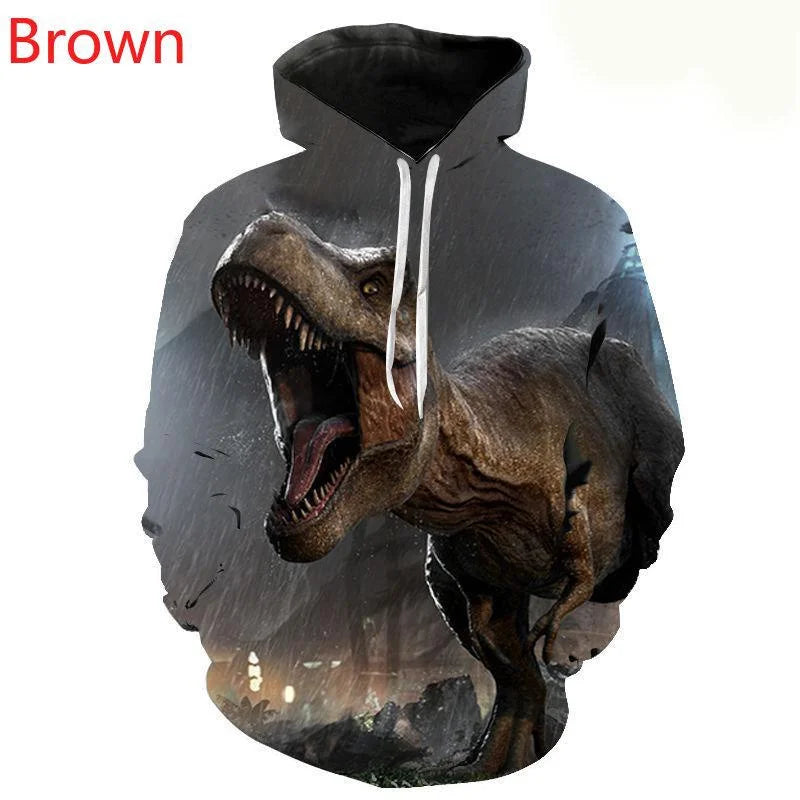 Jurassic Park 3d Hoodie imprimé Sweatshirt Fashion (différent modèle) 3