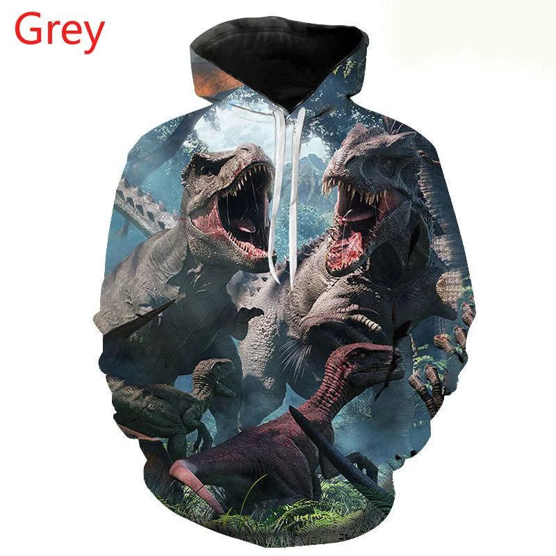 Jurassic Park 3d Hoodie imprimé Sweatshirt Fashion (différent modèle)